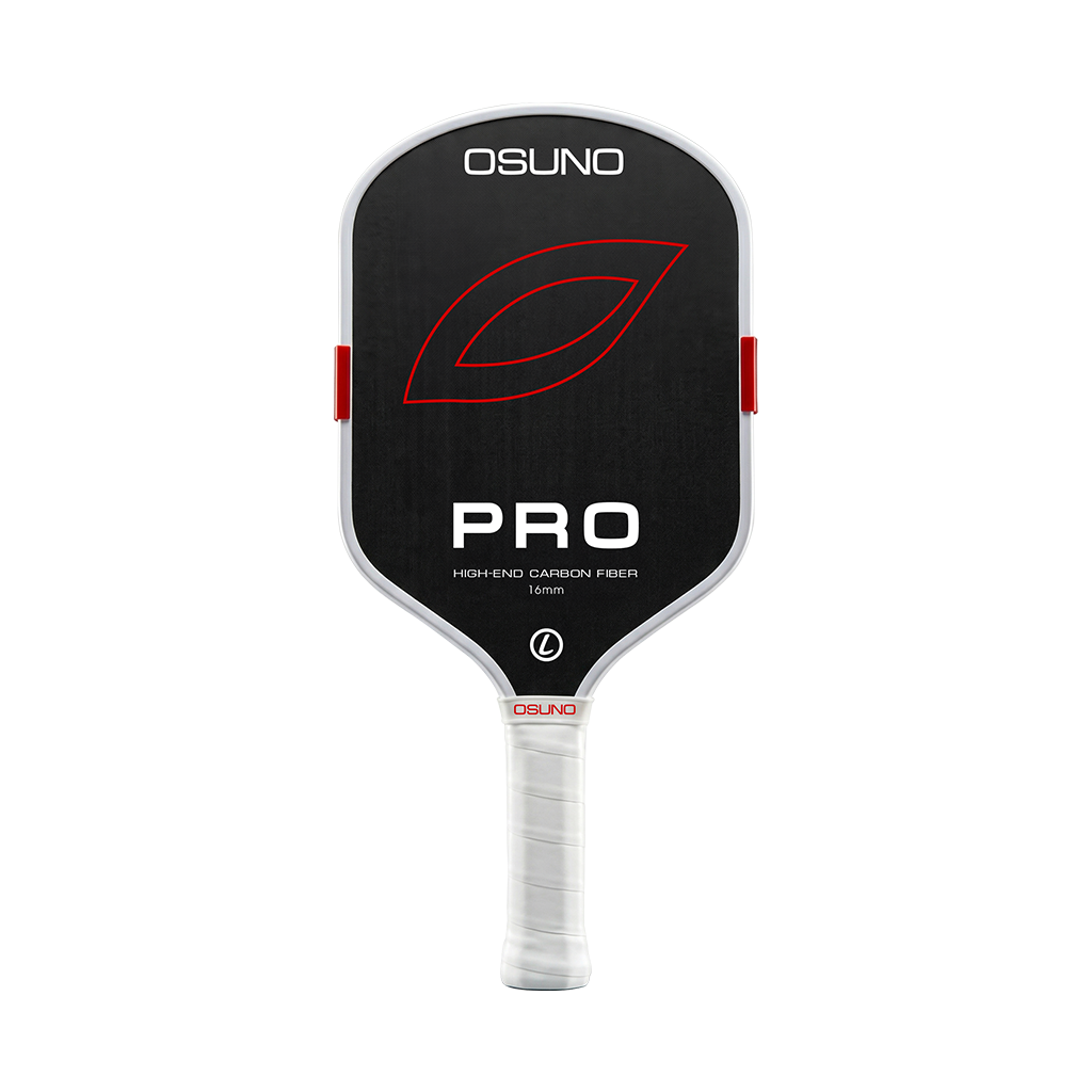 Vợt Pickleball OSUNO PRO 16mm Đỏ – Carbon T700, TRUFOAM EPP & MOI Tuning System
