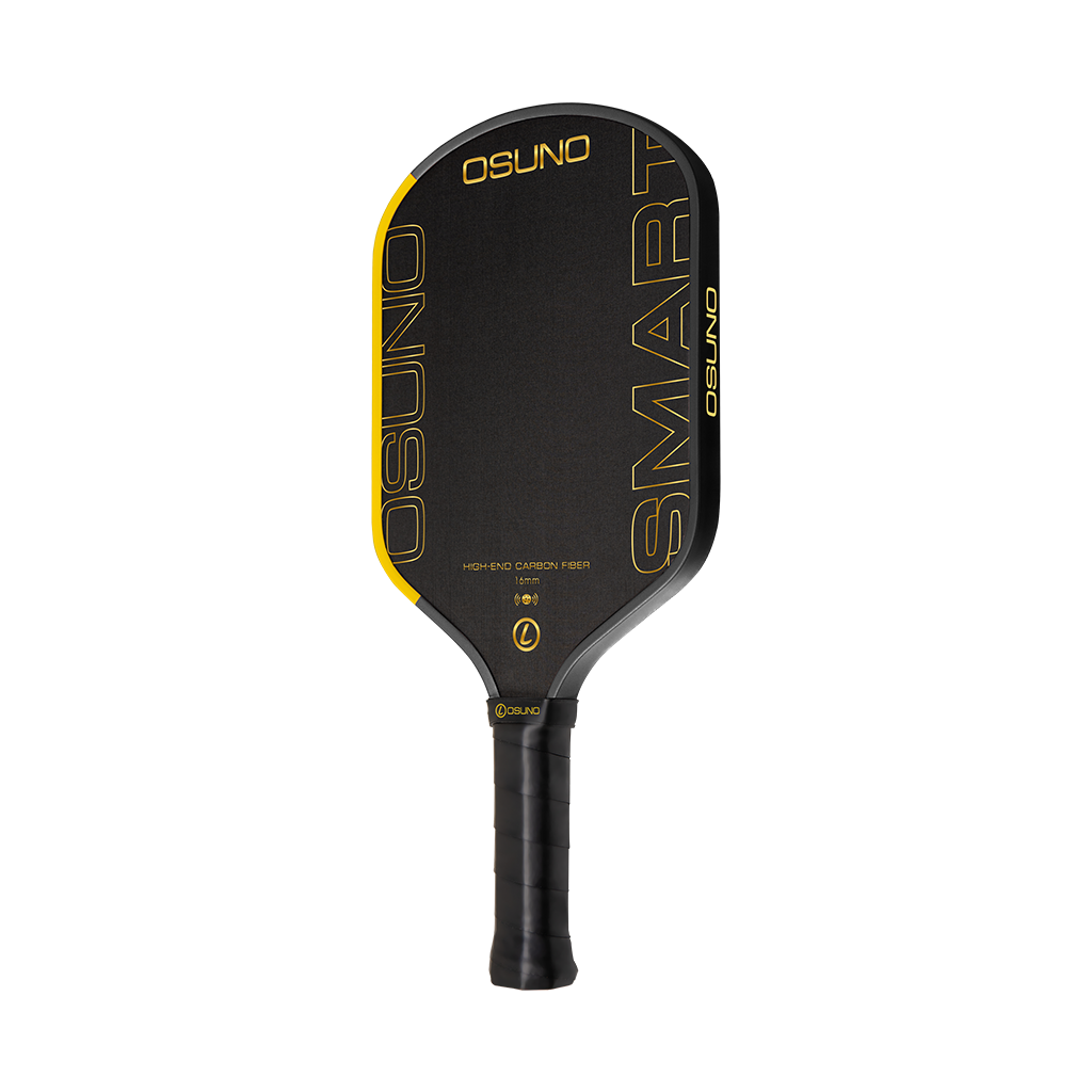 Cận cảnh công nghệ NFC Smart ID được tích hợp trên vợt pickleball OSUNO SMART, cho phép người dùng sử dụng điện thoại hỗ trợ NFC để xác thực thông tin sản phẩm chính hãng.
