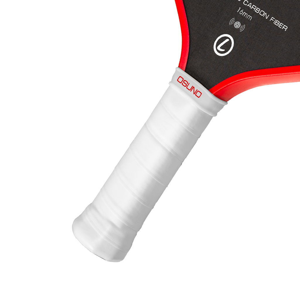 Thiết kế vợt pickleball OSUNO SMART với độ dày 16mm, chiều dài 418mm và tay cầm 140mm, tối ưu sự cân bằng giữa sức mạnh, độ ổn định và khả năng kiểm soát khi thi đấu.
